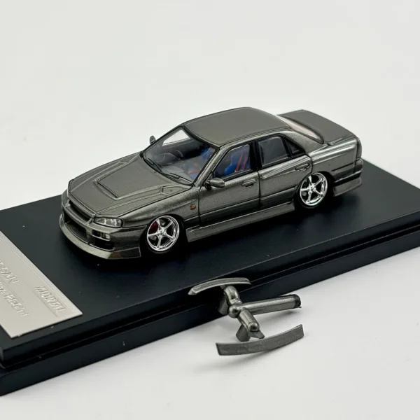 NISSAN ER34 Skyline 25GT 1/64 Diecast Model - Image 10