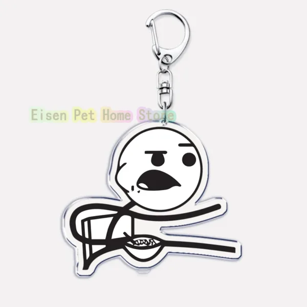 TrollFace Keychain for Bags and Accessories - Image 32