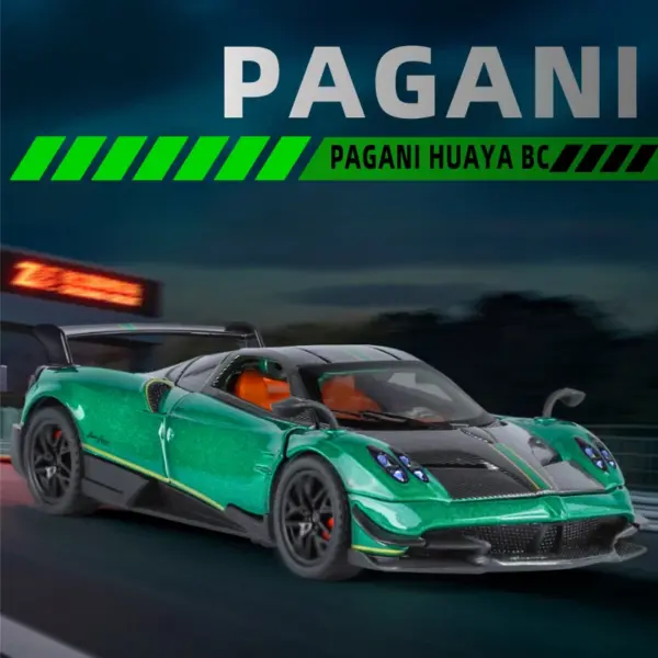 1:32 Pagani Huayra BC Diecast Model Car Toy - Image 2