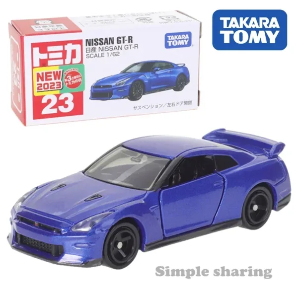 Nissan GT-R 1/62 Scale Diecast Model Car - Image 2