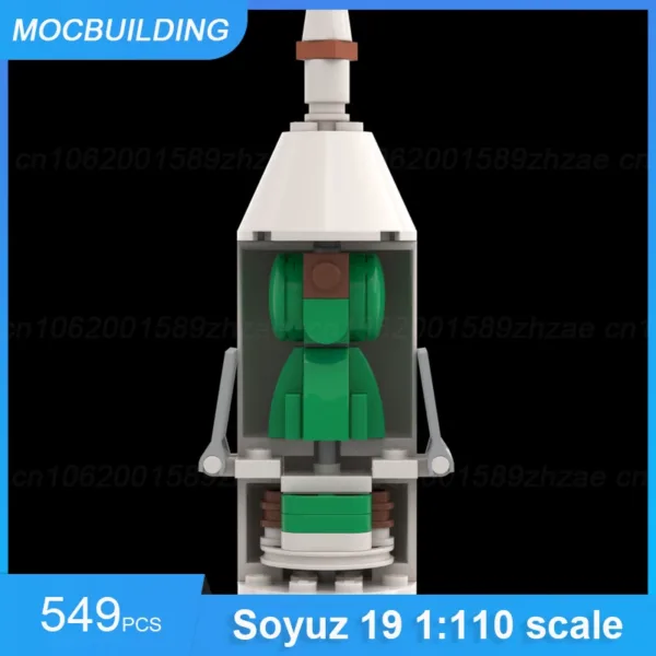 Soyuz 19 Apollo-Soyuz Model Building Kit 549PCS - Image 2