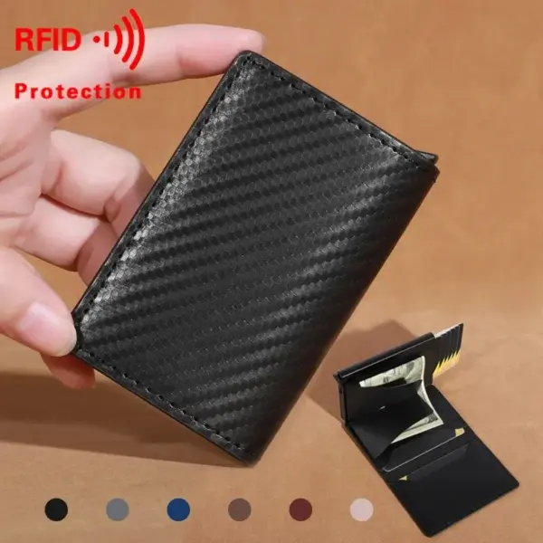 Multi-Functional PU Card Holder Wallet - Image 4