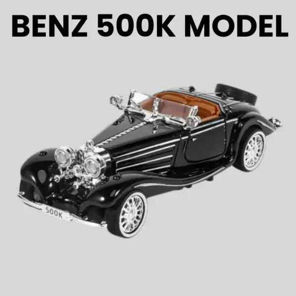 1:32 Mercedes-Benz 500K Alloy Car Model - Image 8