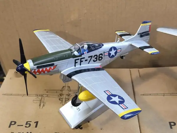 1/48 Scale P51D Fighter Aircraft Model - Image 7