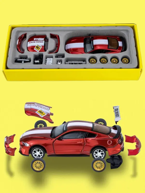 2018 Ford Mustang GT Die-Cast Model Car - Image 2