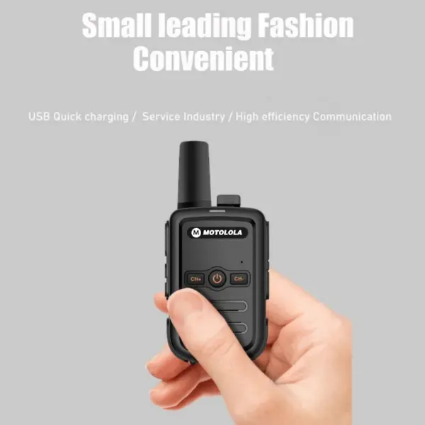 MOTOLOLA C-51 Portable Two-Way Radio 16 Channels - Image 3