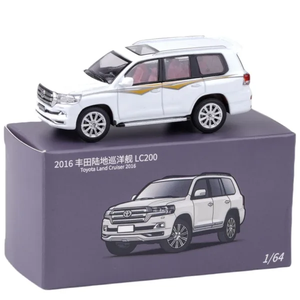 1/64 Scale Toyota Land Cruiser Model Car - Image 2