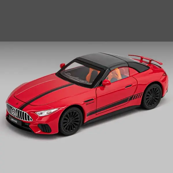 Mercedes-Benz SL63 1:24 Diecast Model Car - Image 9