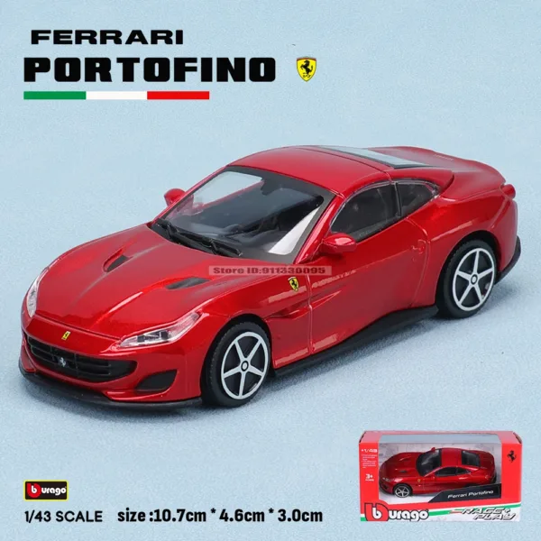 Bburago 1:43 Ferrari Diecast Car Model - Image 12