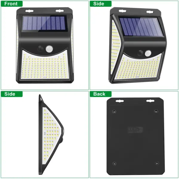 244 LED Solar Motion Sensor Outdoor Light - Image 3