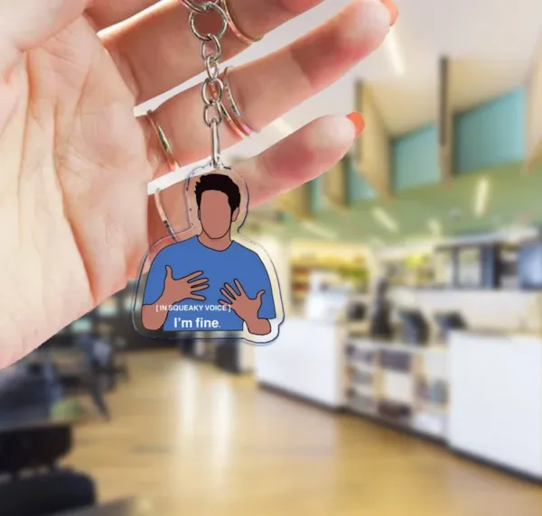 Classic Friends Keychain for All Fans - Image 4