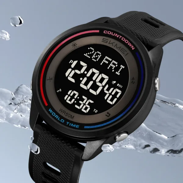 Waterproof Digital Sports Watch for Adventurers - Image 2