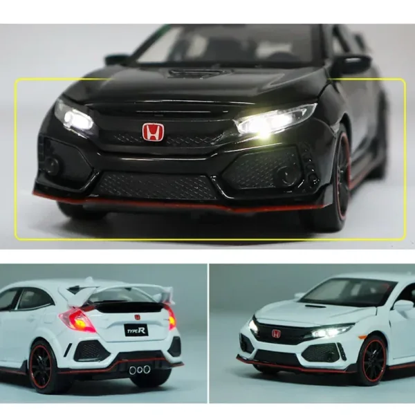 1:32 Diecast Honda Civic Type-R Model Car - Image 3