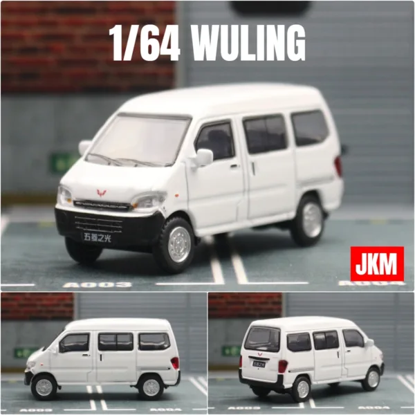 1:64 WULING Chevrolet N300 Diecast Van Model - Image 7