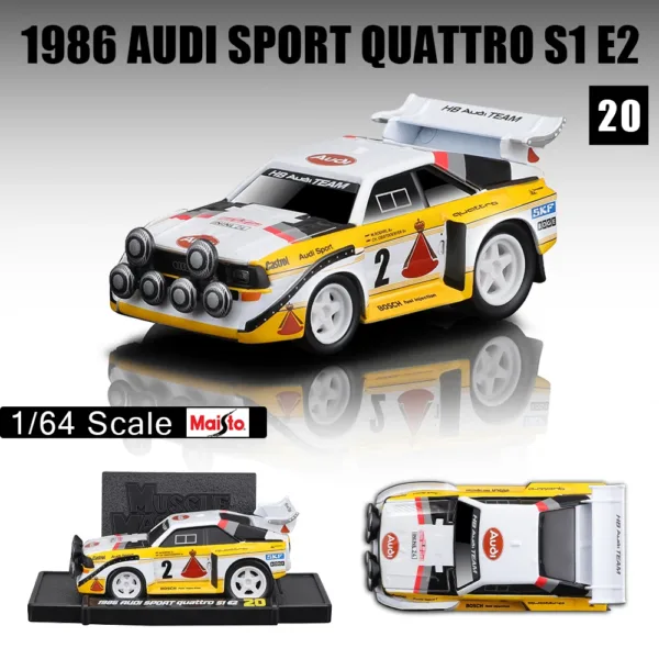 Maisto 1:64 Scale Classic Car Model Set - Image 7