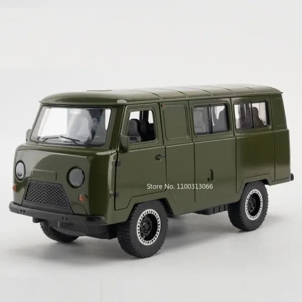 1/18 Russia UAZ Van Diecast Model Toy - Image 8