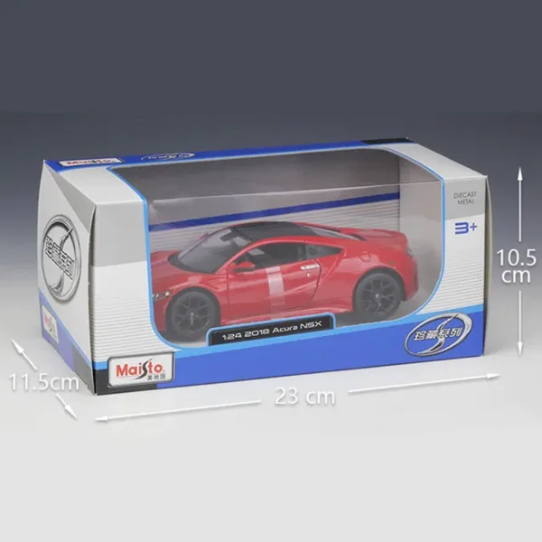 Diecast 1:24 Scale 2018 Acura NSX Model - Image 6