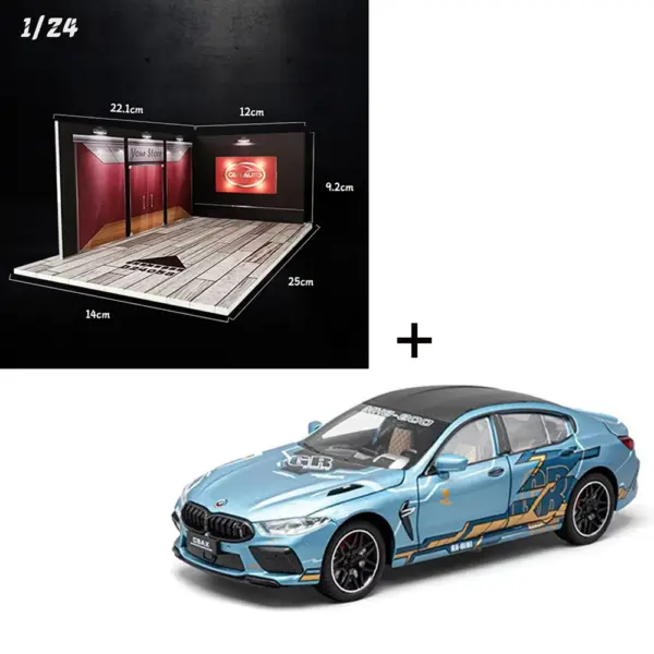 1/24 Scale M8 Diecast Car Model with Sound - Image 10