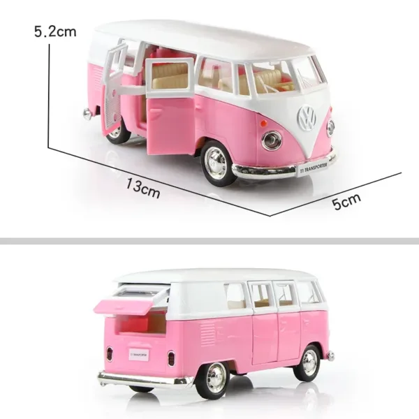 Volkswagen VW T1 Bus Diecast Toy Model - Image 3