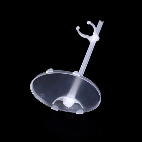 5pcs Clear Plastic Doll Display Stands - Image 6