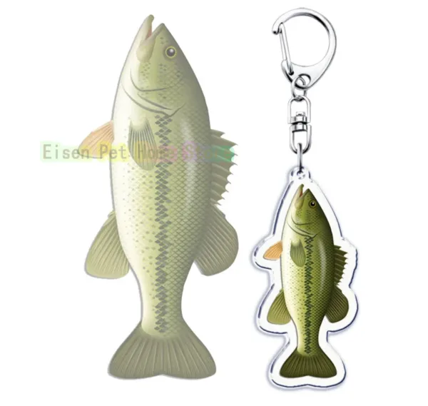 Fishing Man Keychain Pendant for Gifts - Image 17