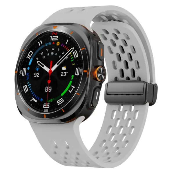 Magnetic Silicone Strap for Galaxy Watch Ultra - Image 8