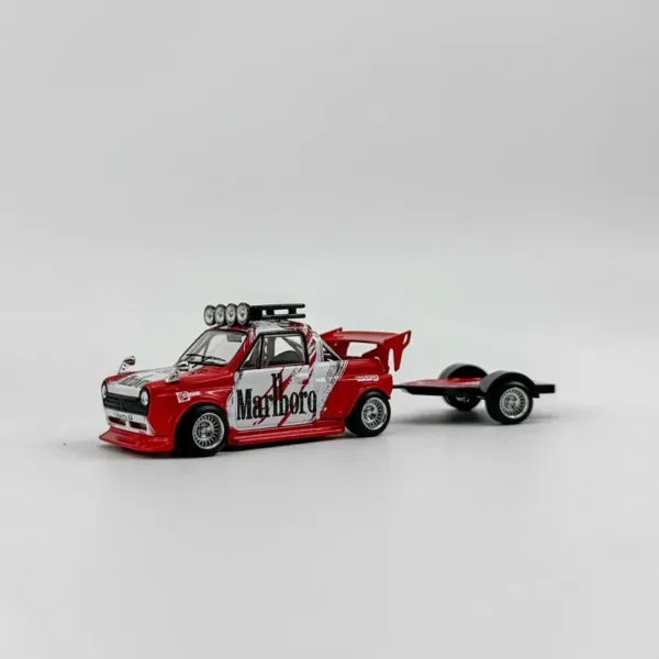 1/64 Honda Trailer Marlboro Gulf Diecast Model - Image 3