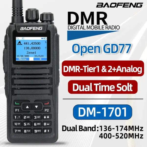 Baofeng DM-1701 Digital Walkie Talkie