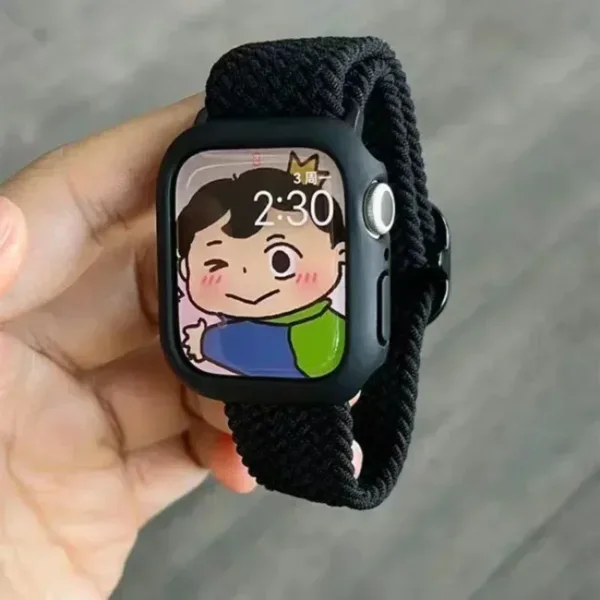 Korean Cute Nylon Strap for Apple Watch 38-49mm - Image 12