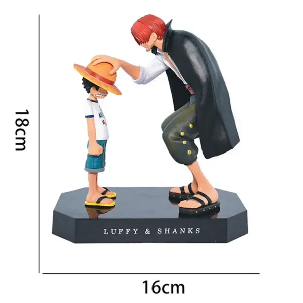 One Piece Luffy and Shanks Collectible Figure - Image 6