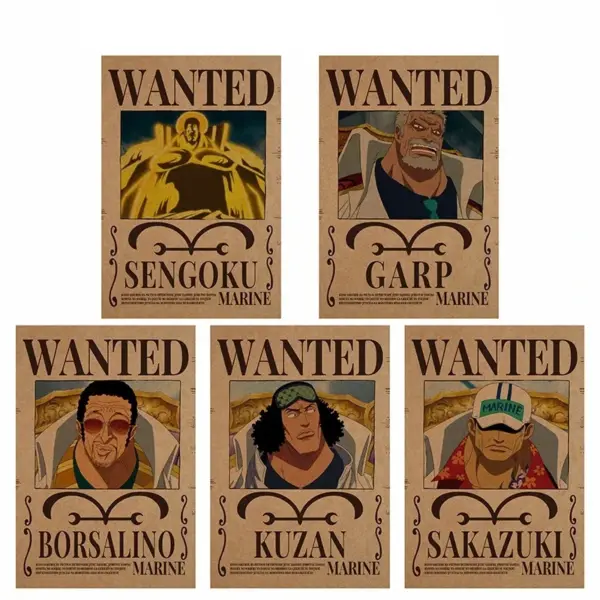 One Piece Luffy Bounty Anime Poster Decor - Image 12