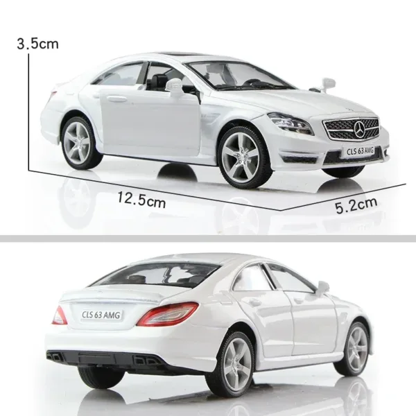 1:36 Mercedes-Benz CLS 63 AMG Diecast Model - Image 7