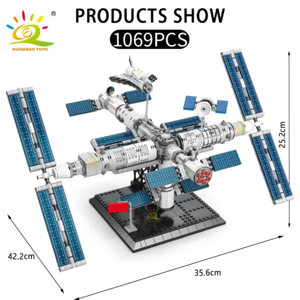 HUIQIBAO Space Shuttle Building Blocks Set - Image 22