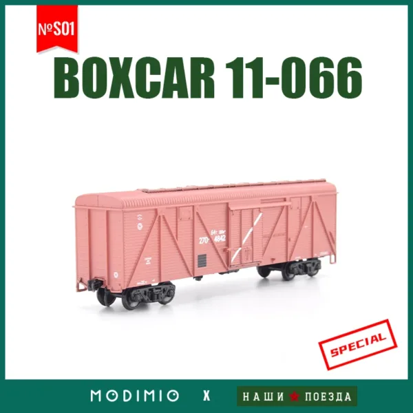 Soviet Union Cargo Train Collectible Model 1:87