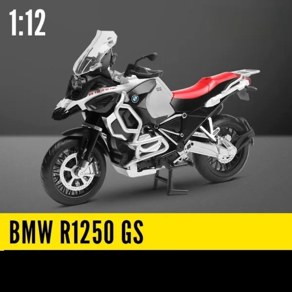 1/12 Scale BMW R1250 GS Diecast Motorcycle - Image 12