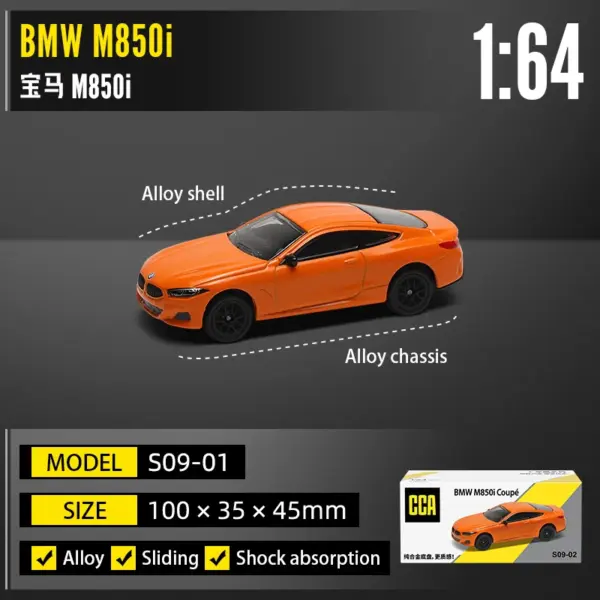 1:64 Diecast BMW Audi Ford Nissan Lamborghini Car - Image 9