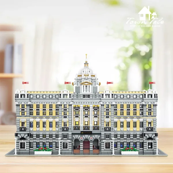 10423PCS HSBC Building Blocks Architectural Set - Image 4