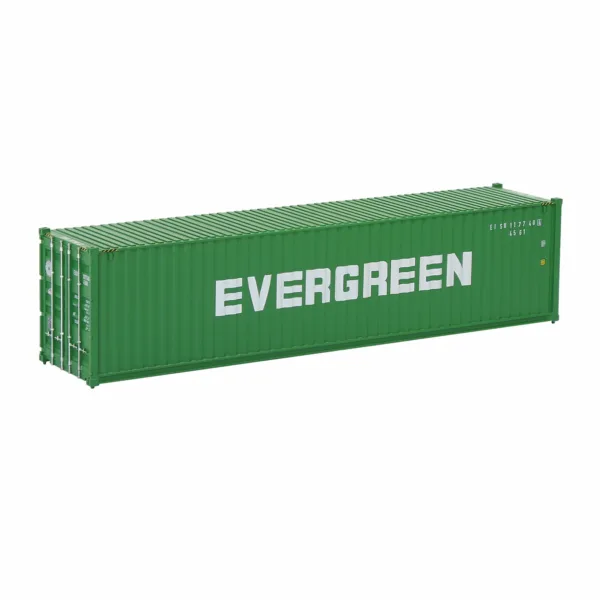 HO Scale 1:87 Evergreen Shipping Container