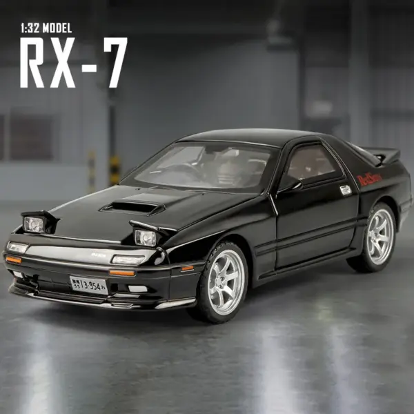 1:32 Mazda RX7 FC Alloy Diecast Car Model - Image 7