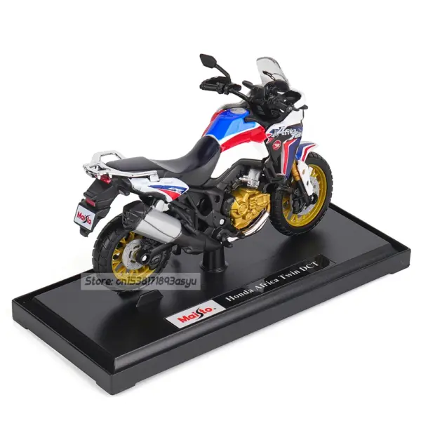 Maisto 1:18 Honda Africa Twin Diecast Model - Image 2