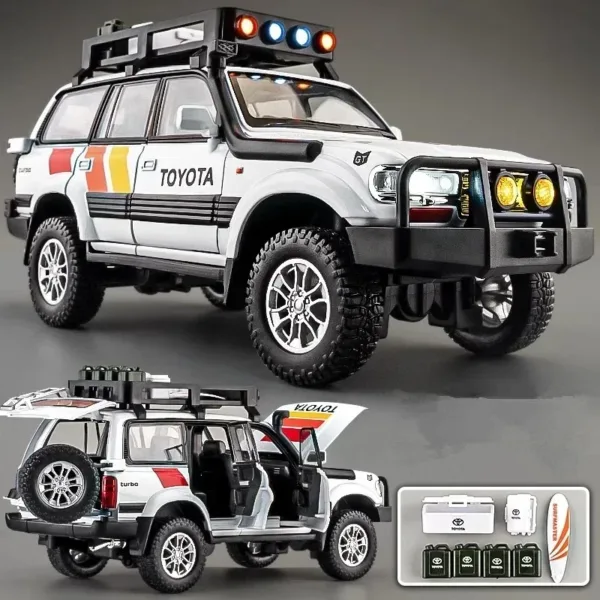 1:24 Toyota Land Cruiser LC80 Diecast Model