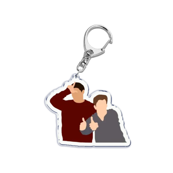 Classic Friends Keychain for All Fans - Image 21