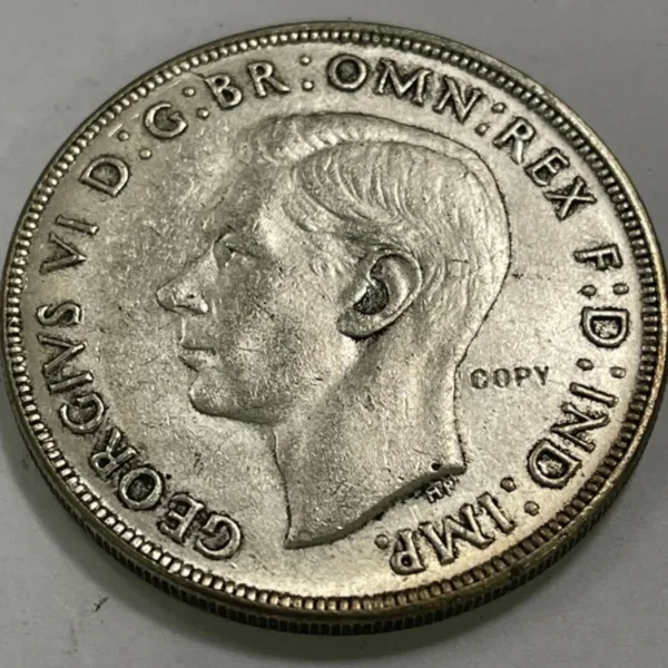 George VI Copy Coin with "IND:IMP" Inscription