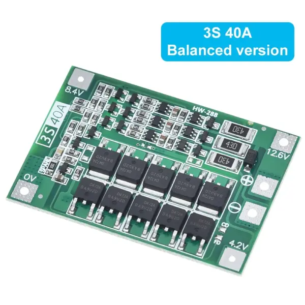 40A 3S/4S Lithium Battery Protection Board - Image 4