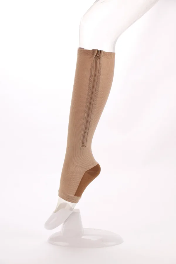 Women’s Compression Socks with Zipper Design - Image 8