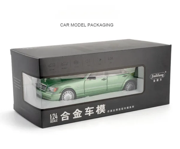 1:24 Mercedes-Benz W140 Diecast Model Car - Image 6