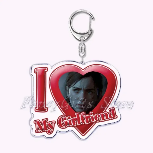 The Last of Us Joel Ellie Keychain Silver - Image 16