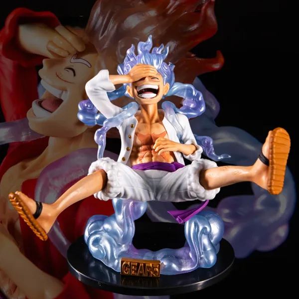 One Piece Luffy Gear 5 Action Figure 19cm