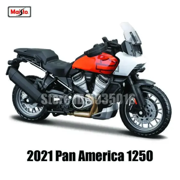 Maisto 1:18 Harley-Davidson Motorcycle Model - Image 29