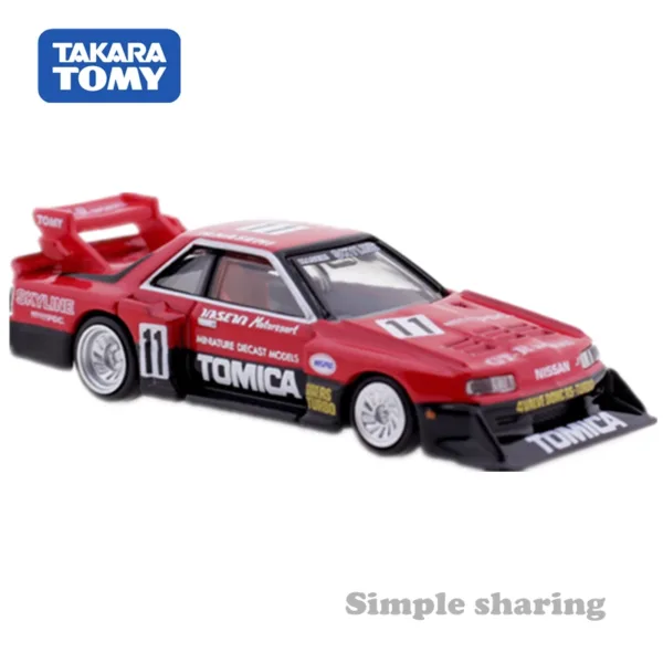 Tomica Skyline Turbo Super Silhouette Model Car - Image 3